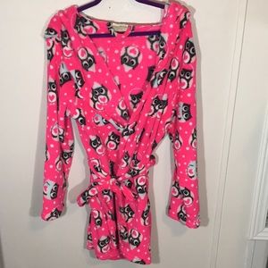 Bobbie Brooks Robe with Owls
